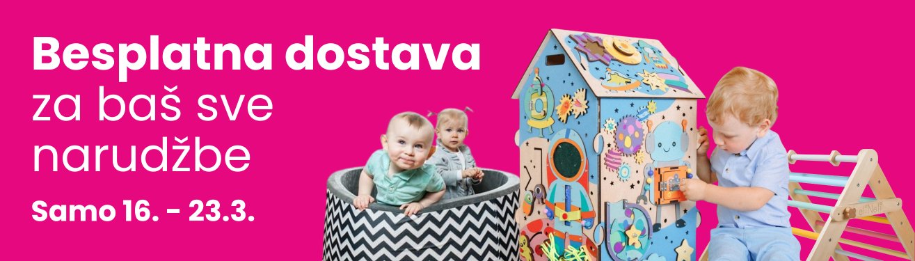 Besplatna dostava za sve narudžbe na ELIS DESIGN webshopu