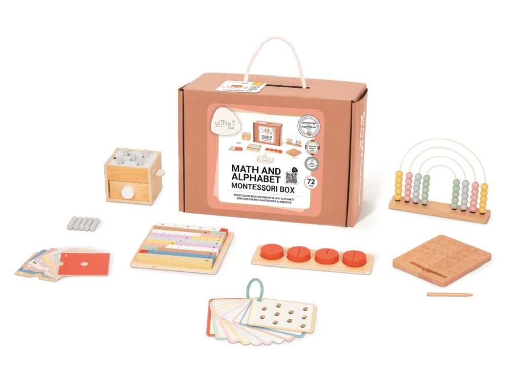 Set Montessori igračaka za djecu od 2 godine (25+ mjeseci) - edukativna kutija