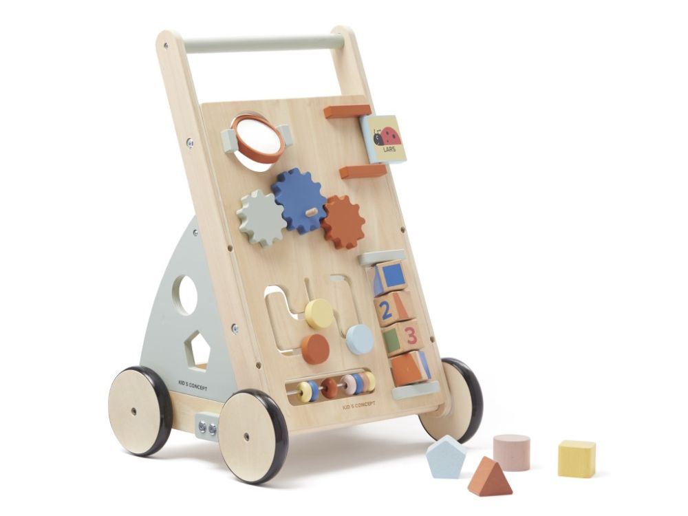 Drvena hodalica s aktivnostima EDVIN