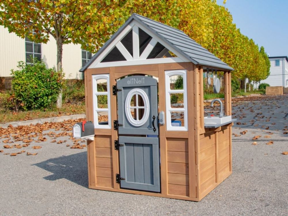 Dječja drvena vrtna kućica Klasik