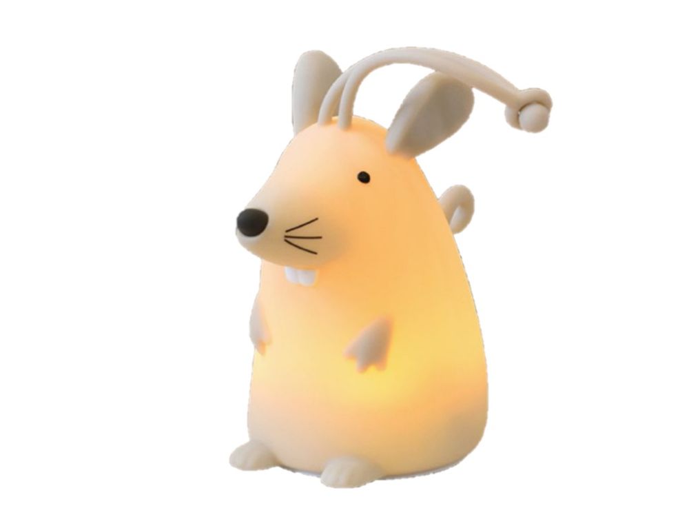 Silikonska lampa Miško s daljinskim upravljačem